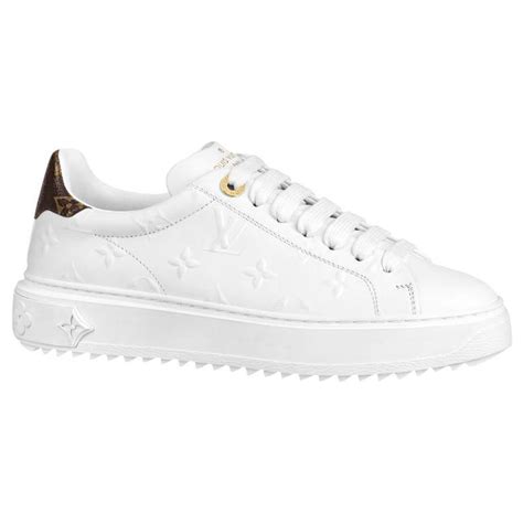 louis vuitton sneaker damen weiss|louis vuitton white sneakers women.